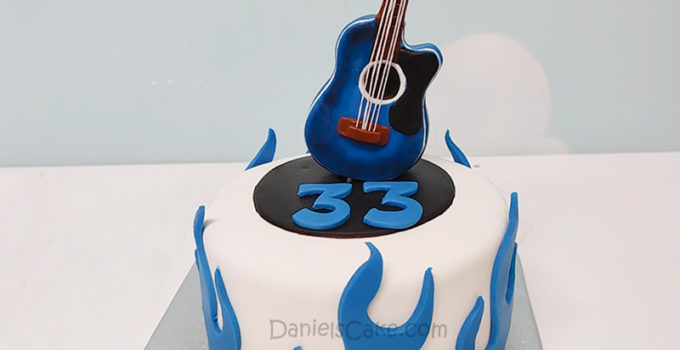 Guitarra Blue - Daniel's Cake